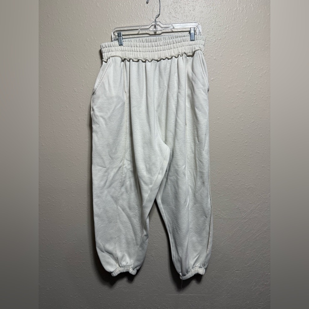 Boohoo Women's White Joggers
